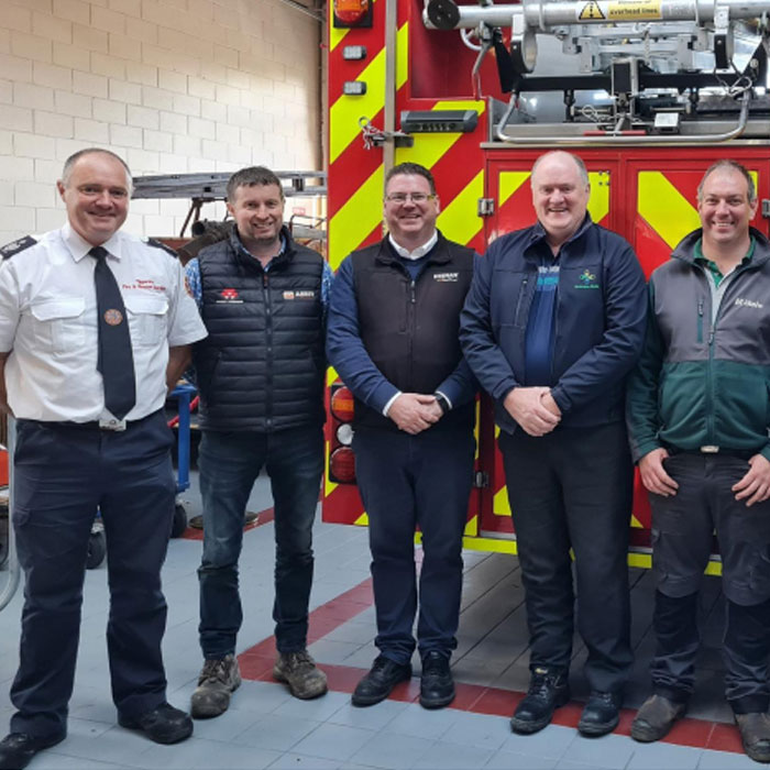 Abbey Take Part in the First Fire Officer Machinery Rescue Course