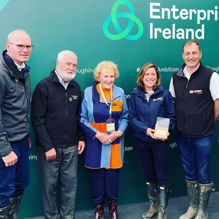 Abbey Machinery win Ag Tech Innovation Award at National Ploughing