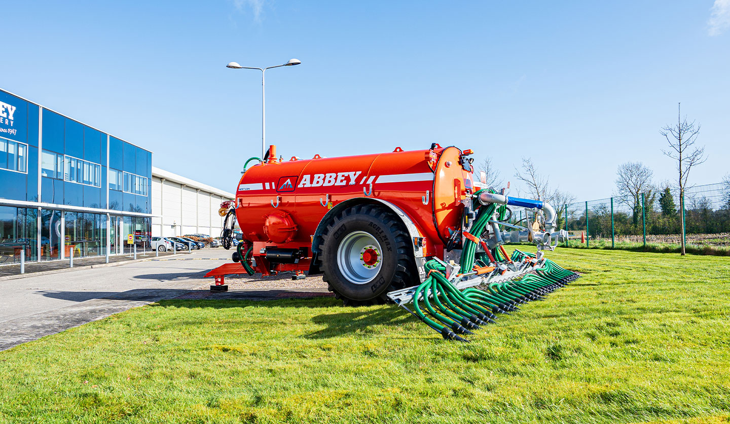 Abbey Machinery Agri Pro Trailing Shoe on a sunny day