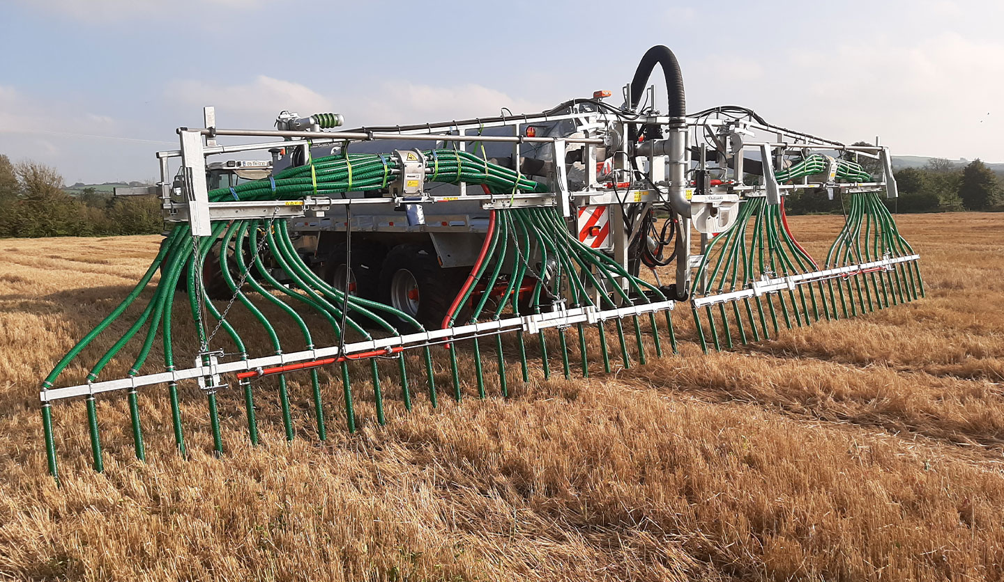 Cereal Applicator in use