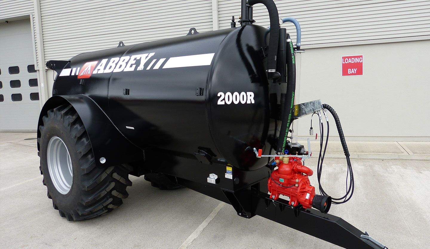 Abbey Machinery Premium Recess Tanker 2000R Black