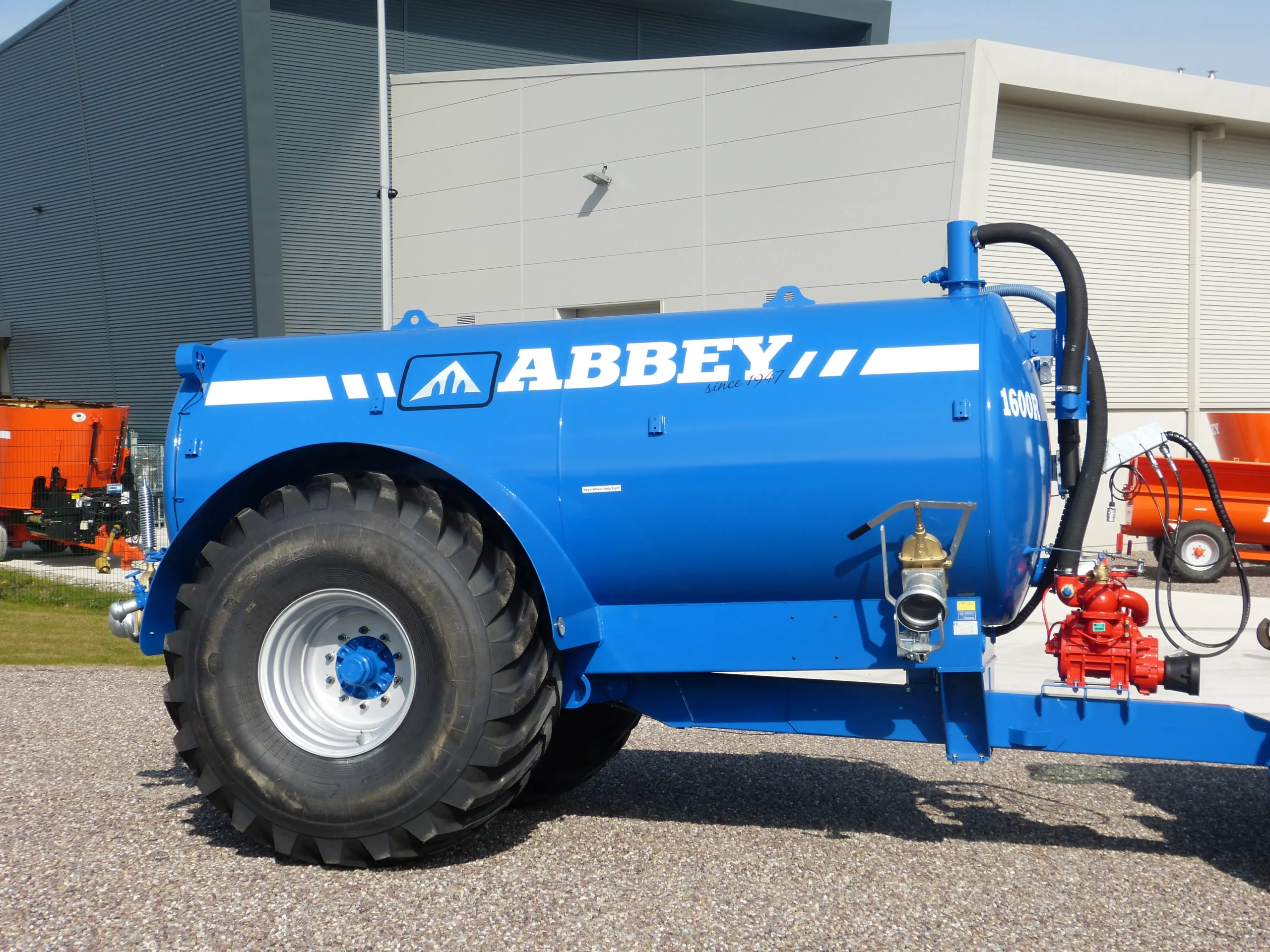 Abbey Machinery Premium Recess Tanker Blue