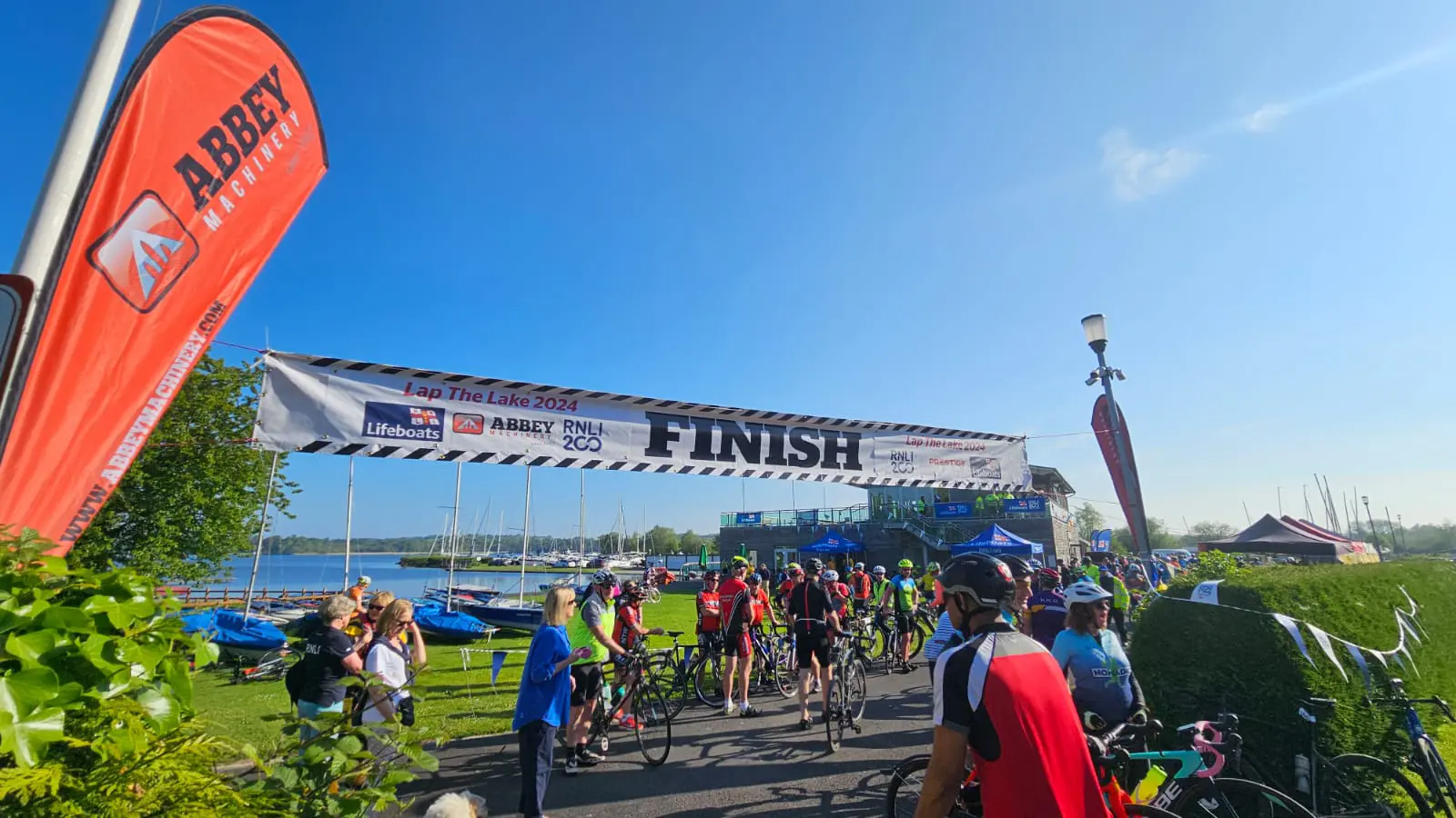 Abbey Machinery Sponsored RNLI Cycle Domineer