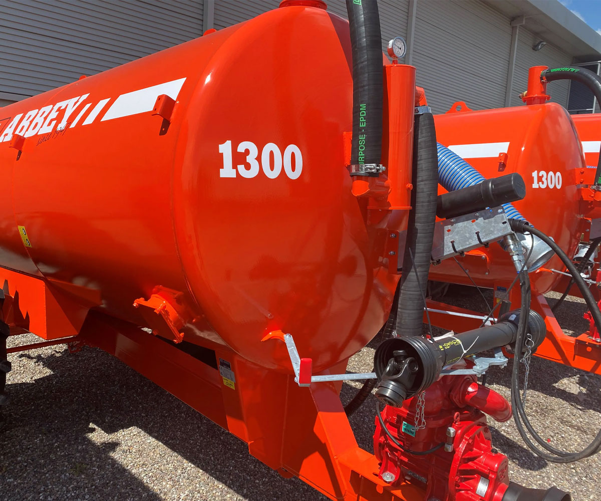 Abbey Machinery Standard Tankers 1300 close-up