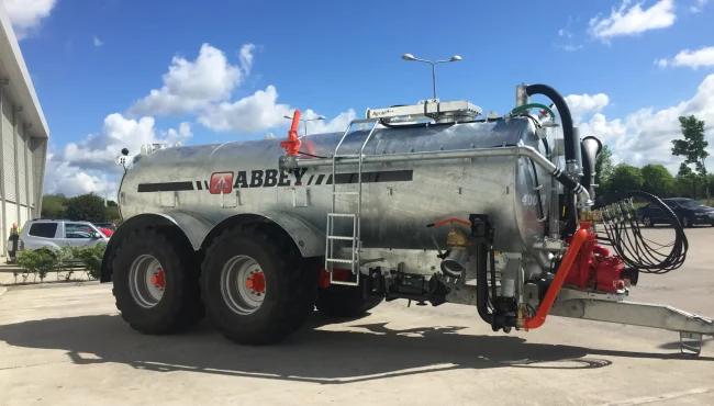 Abbey Machinery Tandem Tanker Galvanised 4000RT