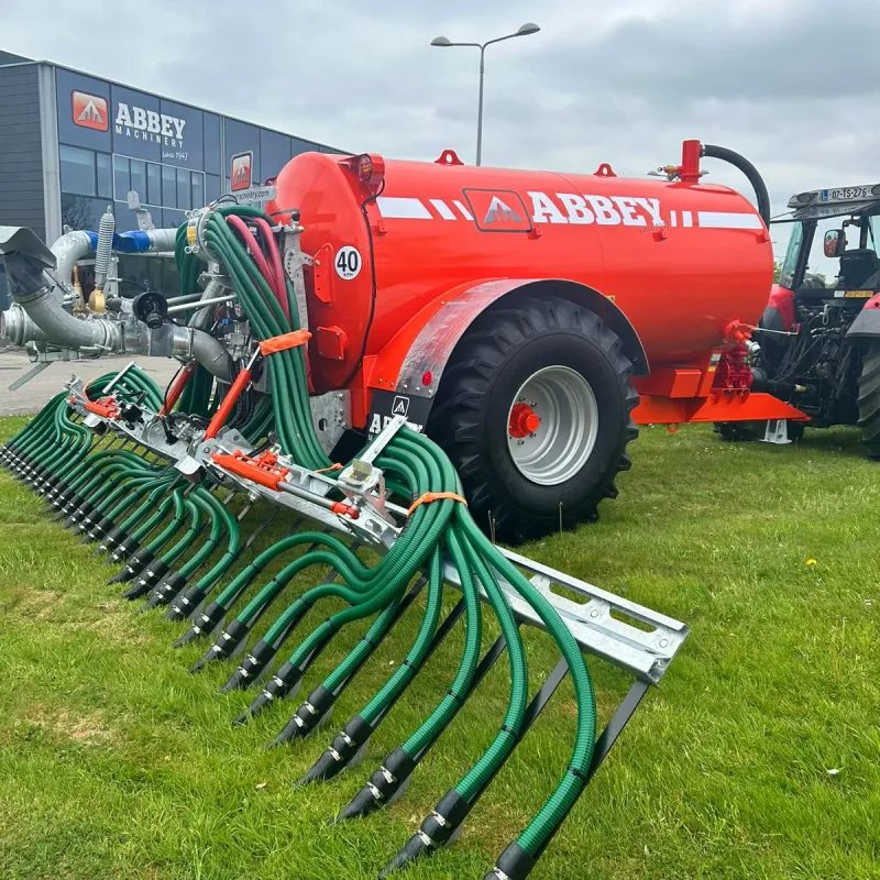 Abbey Machinery Premium Recess Tanker with Agri Plus Trailing Shoe