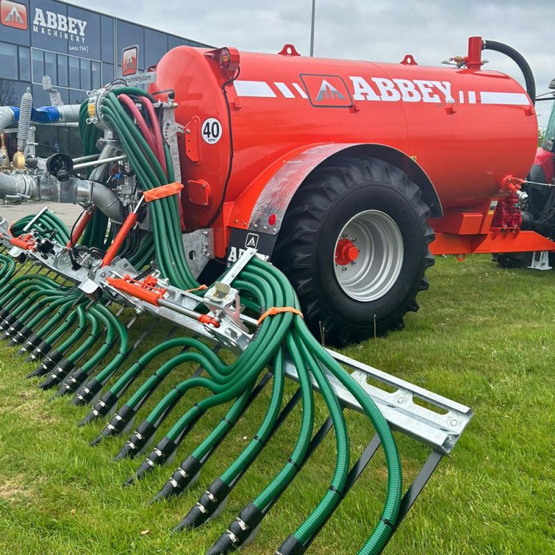 Abbey Machinery Premium Recess Tanker with Agri Plus Trailing Shoe