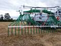 Abbey Machinery Tanker with Cereal Applicator in field